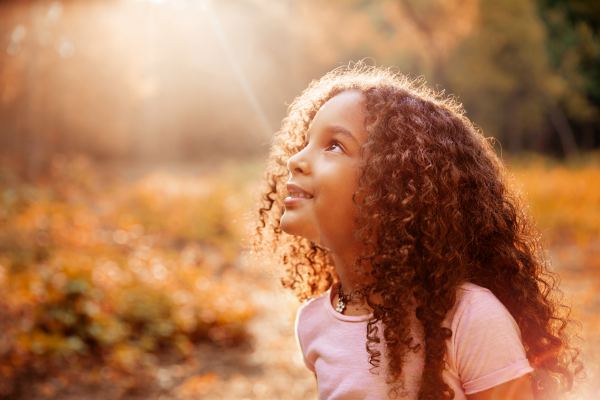 Child praying